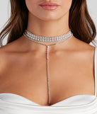 Love For Glam Choker And Necklace is the perfect Homecoming look pick with on-trend details to make the 2023 HOCO dance your most memorable event yet!