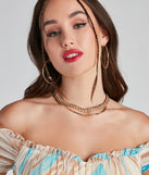 New Wave Three Piece Choker Set is a trendy pick to create 2023 festival outfits, festival dresses, outfits for concerts or raves, and complete your best party outfits!