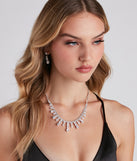 Feeling Royal Choker And Earrings