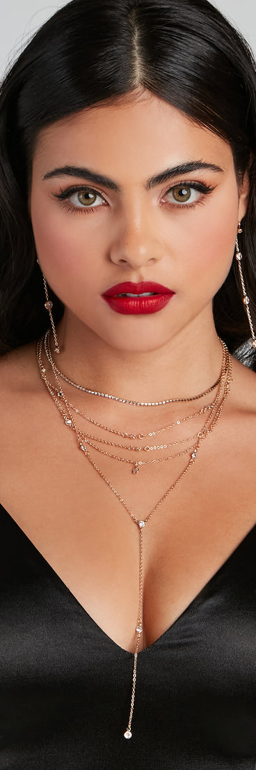 Chic Peek Dainty Layered Necklace is a trendy pick to create 2023 festival outfits, festival dresses, outfits for concerts or raves, and complete your best party outfits!