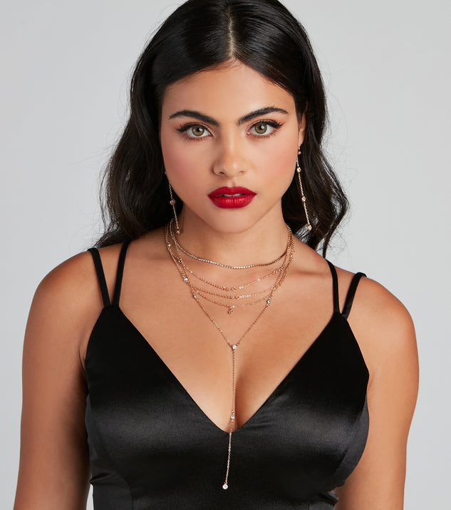 Chic Peek Dainty Layered Necklace is a trendy pick to create 2023 festival outfits, festival dresses, outfits for concerts or raves, and complete your best party outfits!