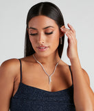 With So Stunning Necklace And Earrings as your homecoming jewelry or accessories, your 2023 Homecoming dress look will be fire!