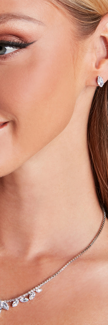 Chic Necklace And Earrings Set