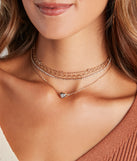 Dainty And Glam Choker Necklace Set