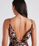 Ethereal Chic Rhinestone Front And Back Lariat Necklace