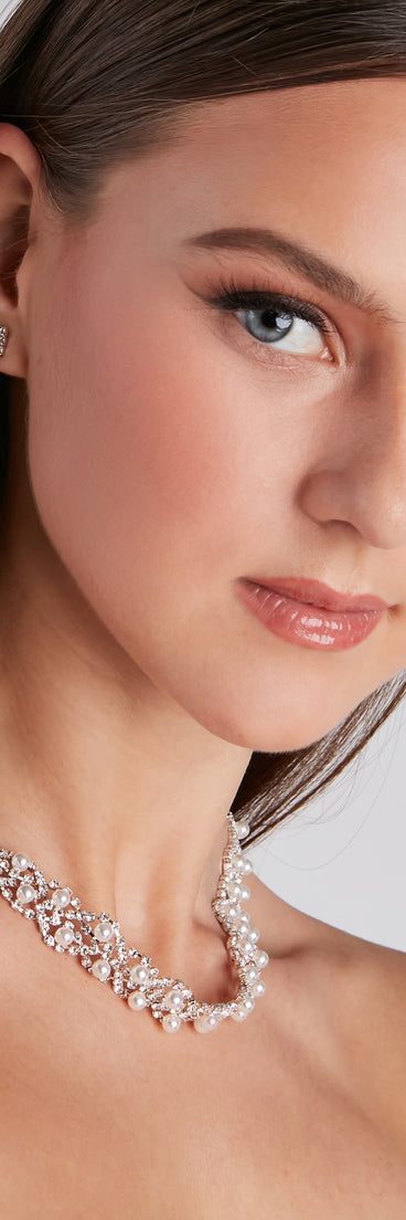 High Class Necklace And Earrings