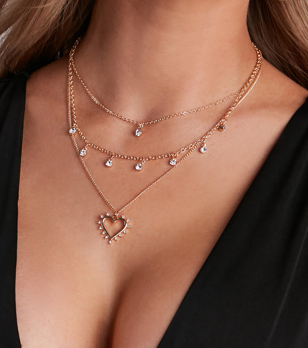 Heart Breaker Layered Necklace