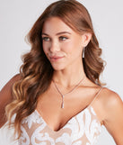 State Of Luxe Necklace And Earrings Set