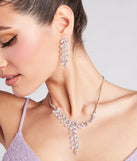 Dainty And Divine Necklace And Earrings Set