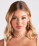 Perfect And Posh Pearl Choker Necklace
