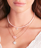 All The Cute Things Layered Charm Neckalce