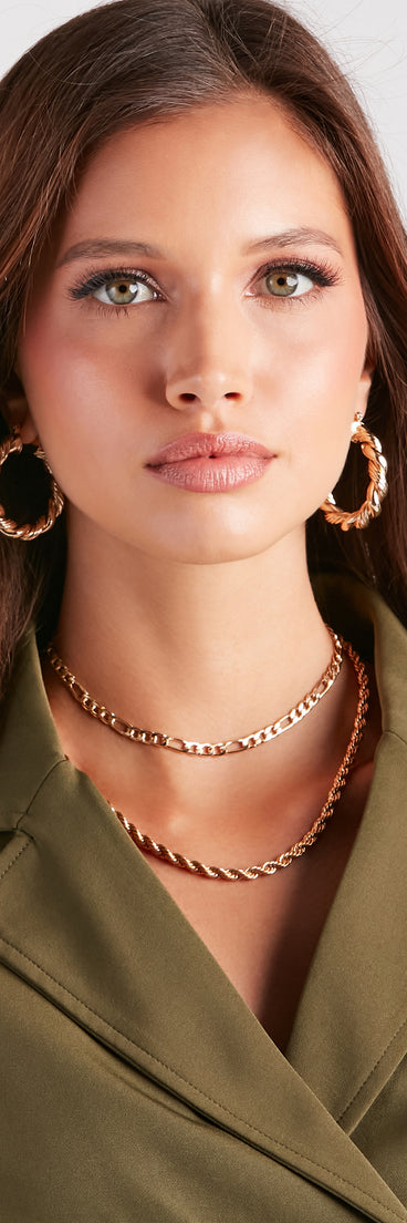 Chained With Style Layered Necklace