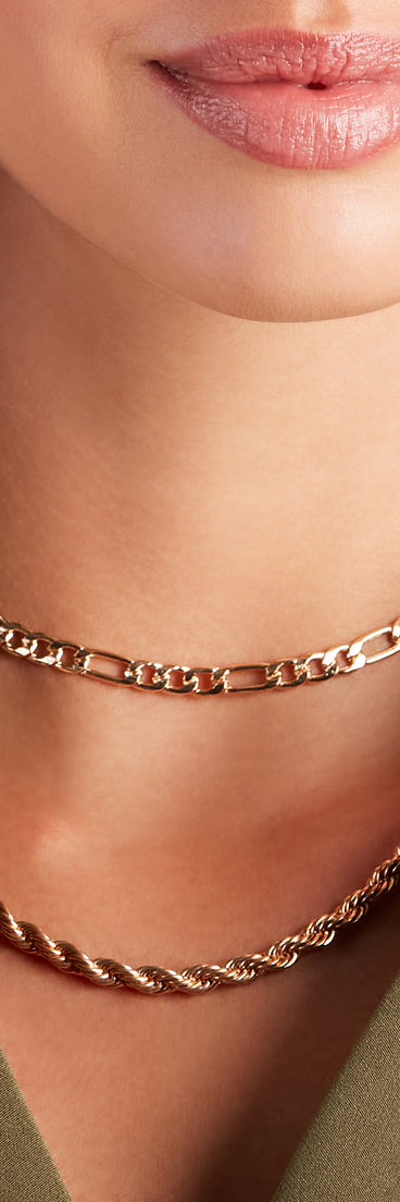 Chained With Style Layered Necklace