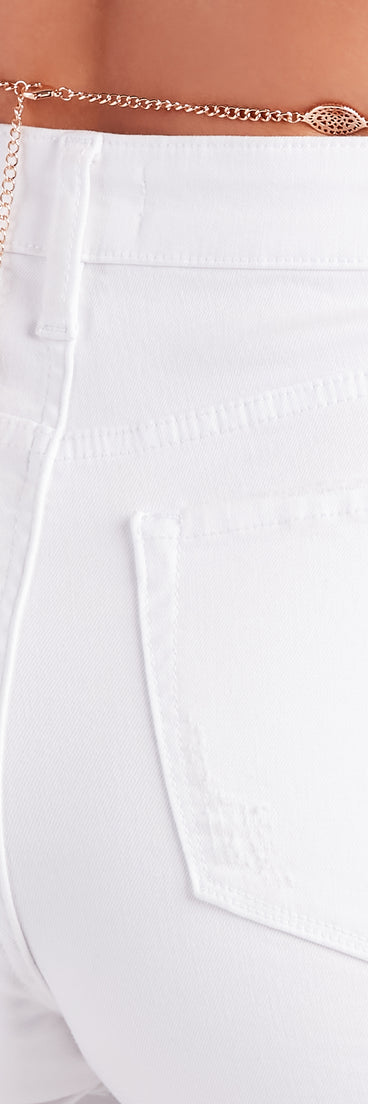 Dainty Detailed Rhinestone Belly Chain