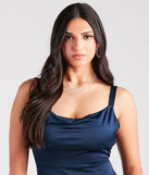 Step Up The Glitz Multi-Layered Rhinestone Necklace