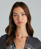 444 Charm Dainty Chain Necklace