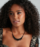 Boho Darling Fringe Beaded Necklace