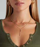 Gorgeous Layers Rhinestone Necklace
