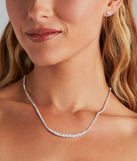 Loving This Moment Necklace And Earrings Set