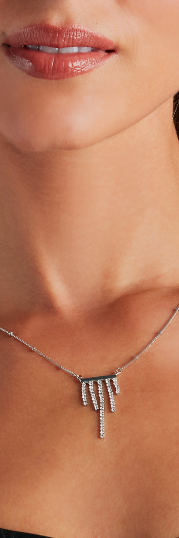 Got Your Attention Necklace And Earrings Set