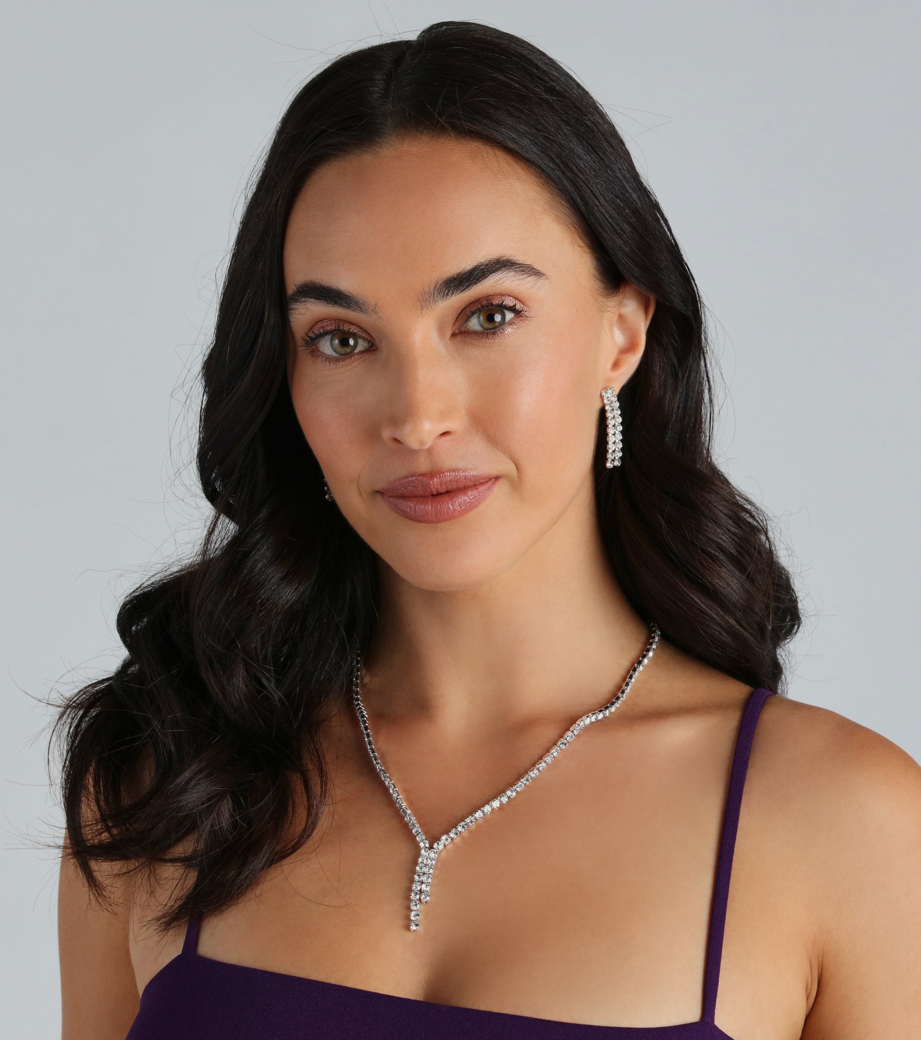 Beauty So Dazzling Necklace And Earrings Set | Windsor