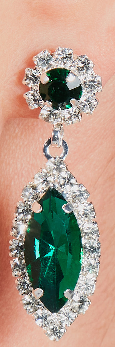 Major Radiance Gemstone Necklace And Earrings Set