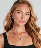Touch Of Sophistication Necklace And Earrings Set