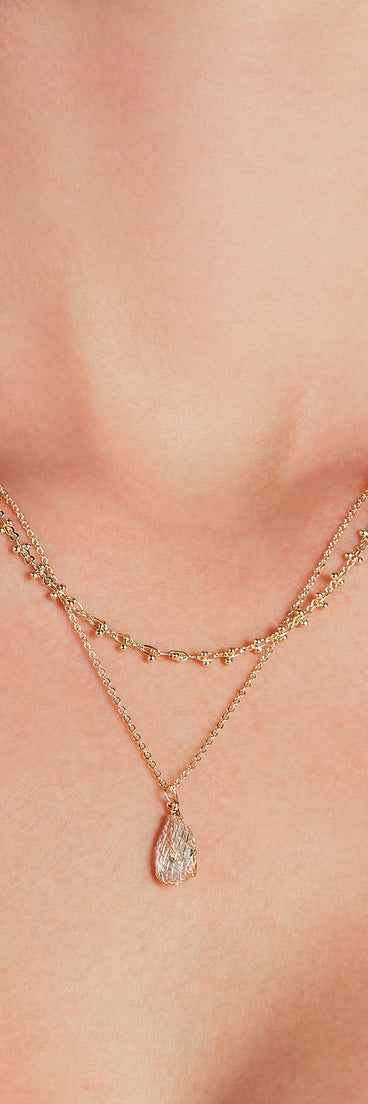 Pretty And Delicate Layered Necklace