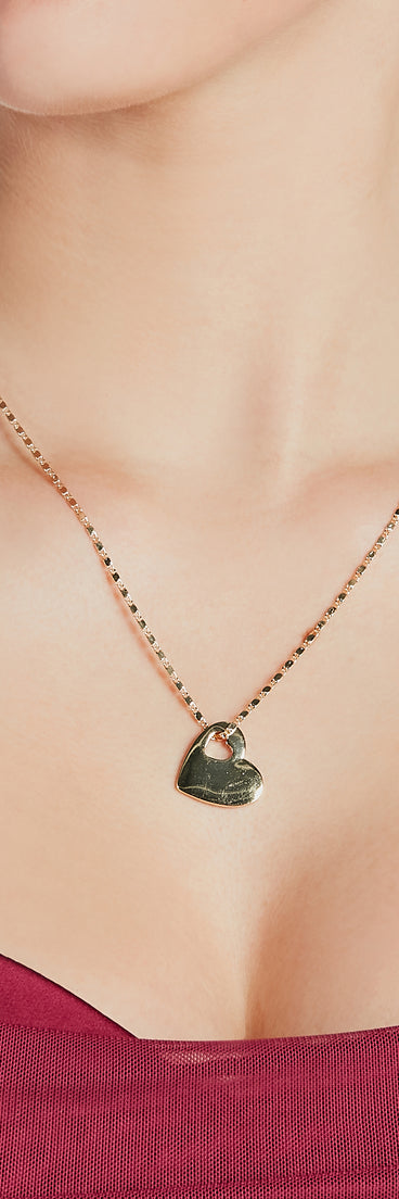 What Your Heart Desires Charm Necklace