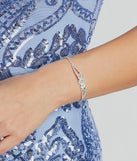 Radiant Rhinestone Necklace, Earrings, and Bracelet Set
