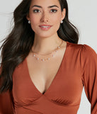 Dainty Luxe Layered Pearl Chain Necklace