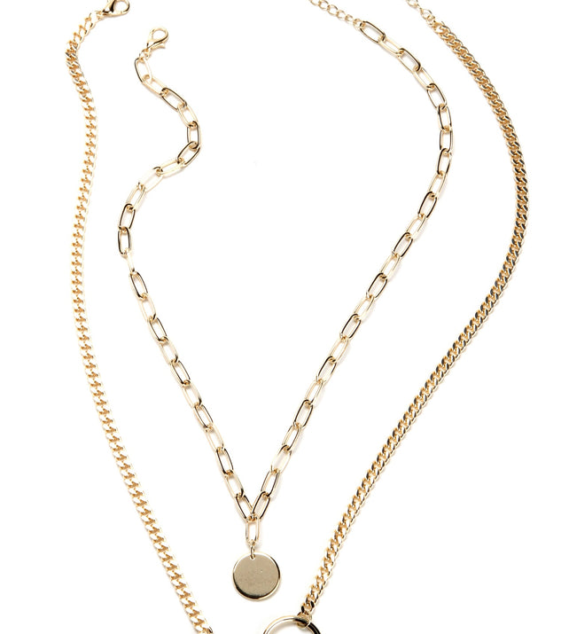 Double O Ring Necklace