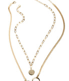 Double O Ring Necklace