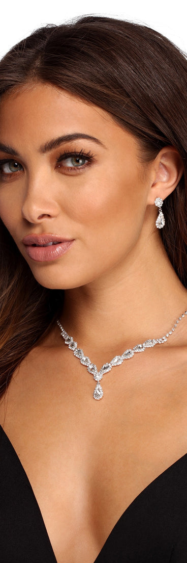 Glam Up Your Look Necklace And Earrings for 2022 festival outfits, festival dress, outfits for raves, concert outfits, and/or club outfits