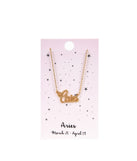 Zodiac Script Necklace for 2022 festival outfits, festival dress, outfits for raves, concert outfits, and/or club outfits