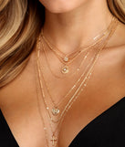 8 Row Layered Charm Necklaces for 2022 festival outfits, festival dress, outfits for raves, concert outfits, and/or club outfits
