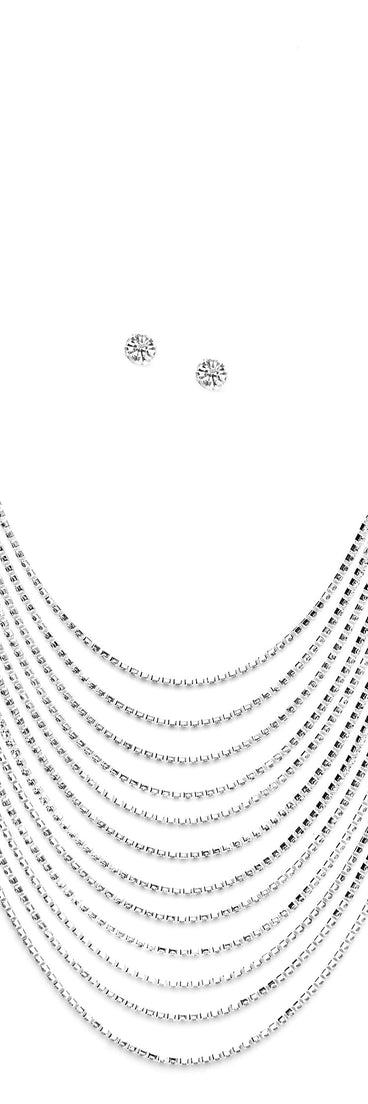 Make A Stunning Statement Necklace And Studs for 2022 festival outfits, festival dress, outfits for raves, concert outfits, and/or club outfits