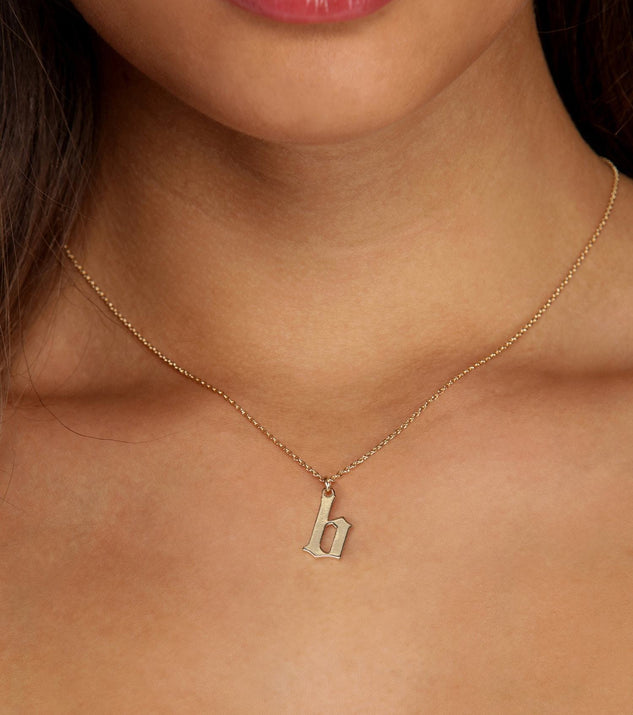 Initials Necklace is a trendy pick to create 2023 festival outfits, festival dresses, outfits for concerts or raves, and complete your best party outfits!