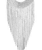 Fabulous In Fringe Rhinestone Choker