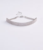 Simple Glam Rhinestone Choker is the perfect Homecoming look pick with on-trend details to make the 2023 HOCO dance your most memorable event yet!