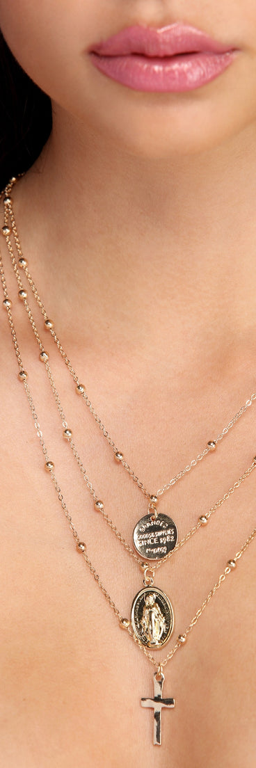 Ball Chain Pendant Necklace Pack for 2022 festival outfits, festival dress, outfits for raves, concert outfits, and/or club outfits