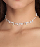 Little Details Dainty Rhinestone Choker is the perfect Homecoming look pick with on-trend details to make the 2023 HOCO dance your most memorable event yet!