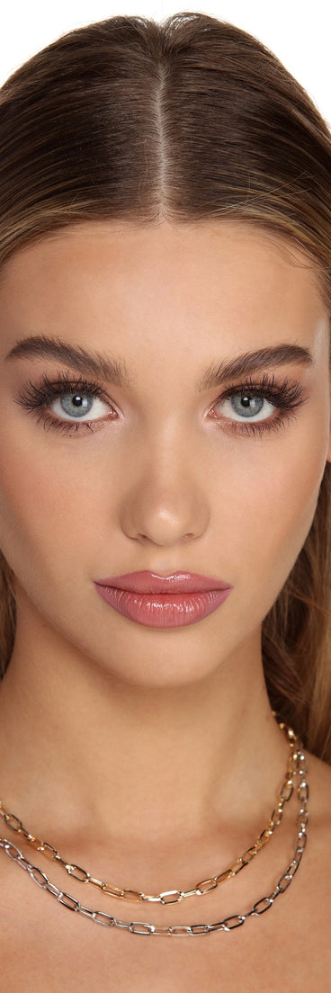 Trendy Mixed Metal Chain Necklace for 2022 festival outfits, festival dress, outfits for raves, concert outfits, and/or club outfits