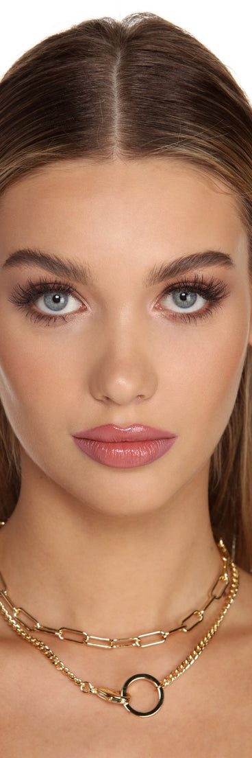 2 Chain Clasp Necklace for 2022 festival outfits, festival dress, outfits for raves, concert outfits, and/or club outfits