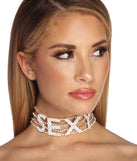 Sexy Graphic Choker