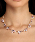 Glimmer In Gemstone Necklace