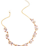 Glimmer In Gemstone Necklace