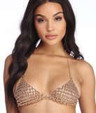 Metal Stud Bralette