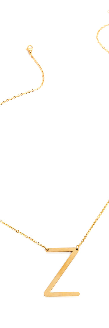 Large Initial Charm Necklace for 2022 festival outfits, festival dress, outfits for raves, concert outfits, and/or club outfits