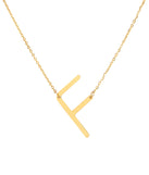 Large Initial Charm Necklace for 2022 festival outfits, festival dress, outfits for raves, concert outfits, and/or club outfits
